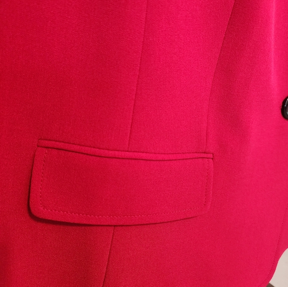 Red fully lined red blazer - Picture 5 of 8